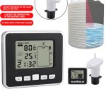 Depth Level Meter with Temperature Display Time Alarm