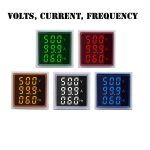 Digital Voltmeter Ammeter Frequency Meter