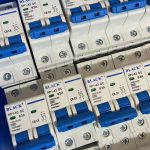 Black 2P DC 1000V Solar Mini Circuit Breaker