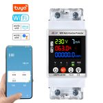 thumbnail image 2 of WiFi Automatic Reclosuring Protector Intelligent Circuit Breaker Single Phase Digital Display Reclosing Switch Adjustable Voltage Current Leakage 2 of 11