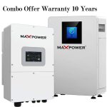 Combo Offer of Maxpower Voltas H6 𝗜𝗣𝟲6 𝗛𝘆𝗯𝗿𝗶𝗱 𝗜𝗻𝘃𝗲𝗿𝘁𝗲𝗿 and 𝟰𝟴𝗩 𝗟𝗶𝘁𝗵𝗶𝘂𝗺  𝗕𝗮𝘁𝘁𝗲𝗿𝘆 Ultra 5000