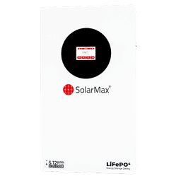 SolarMax 48V 100Ah  5.12 kw Lithium Battery
