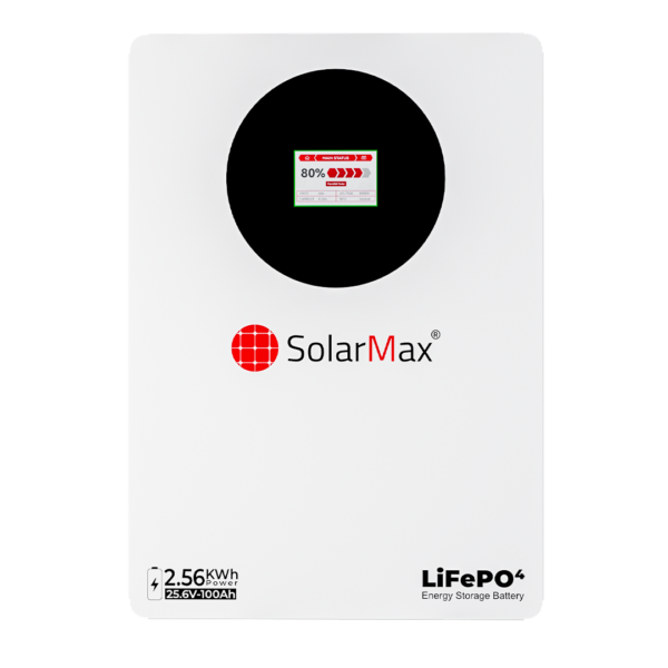SolarMax 24V 100Ah  Lithium Battery